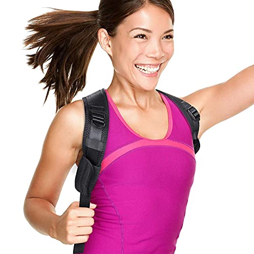 Corrector de postura Corrector de postura para mujeres Hombres Alivia la parte superior de la espalda Hombros Dolor Corrige la mala postura Soporte de clavícula Soporte ajustable Soporte ortopédico