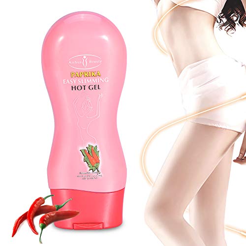 Crema adelgazante de 2 tipos de 250 ml, crema reafirmante para quemar grasa, adelgazar, moldear el cuerpo para abdomen, cintura, glúteos, antebrazos y piernas(02)