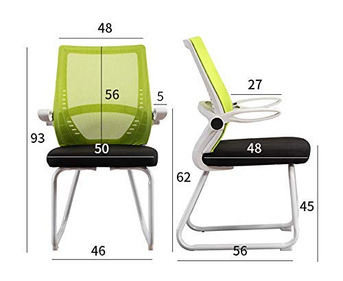 CSD Silla de Oficina Silla de Oficina de Color Resistente al Agua Silla de Rueda de Apoyo Regulable Comodidad Ascensor Tubular for la Cintura Sistema informático Silla de Oficina de Vuelta