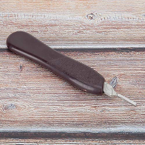 DAUERHAFT Accesorio de Herramienta de joyería de Acero Inoxidable Antideslizante, para Mango de bisturí
