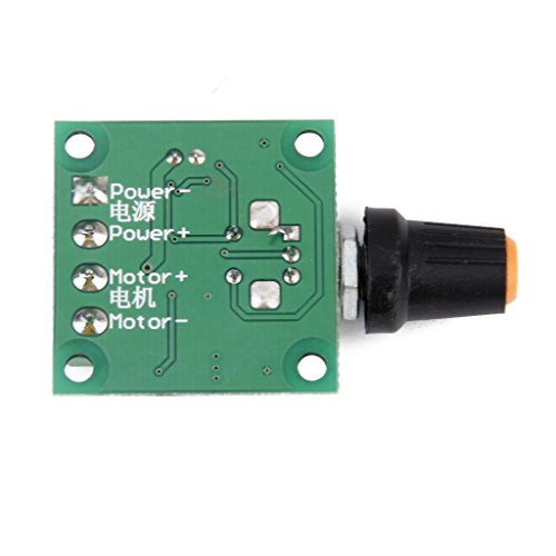 Dc Voltaje 1.8v 3v 6v 5v 12v 2a Velocidad Del Motor Controlador PWM Interruptor Ajustable