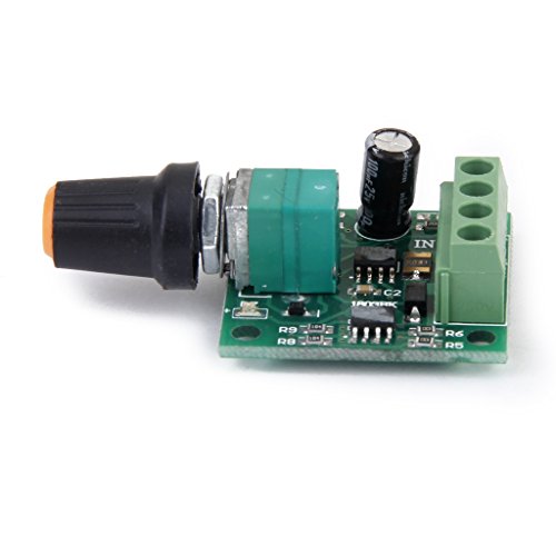 Dc Voltaje 1.8v 3v 6v 5v 12v 2a Velocidad Del Motor Controlador PWM Interruptor Ajustable