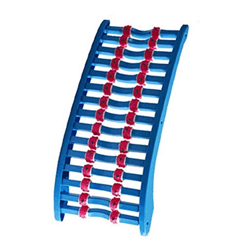 Dispositivo de Magia Volver Camilla Inferior Soporte Lumbar de la Espina Dorsal de Masaje Alivio del Dolor Lumbar quiropráctica Tramo Magnetoterapia (Color : 1)