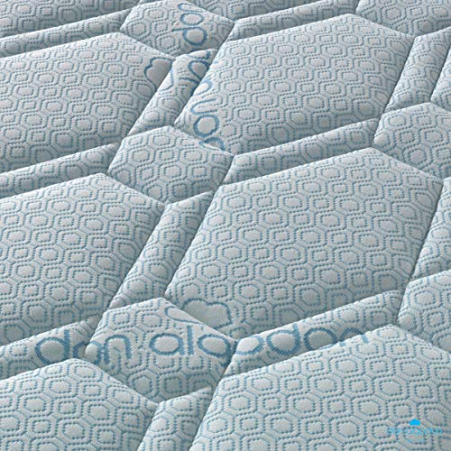 Don Algodon Descanso Estrella-Colchón Viscoelástico 105x190x21 cm, Anti-ácaros firmeza Media