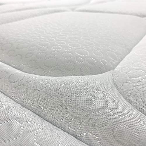 DUÉRMETE ONLINE Colchón Viscoelástico Mylos Biogel, Altura 28cm, Firme y Confortable, Anti-ácaros e Hipoalergénico, Termorregulador, HR, 120 x 190
