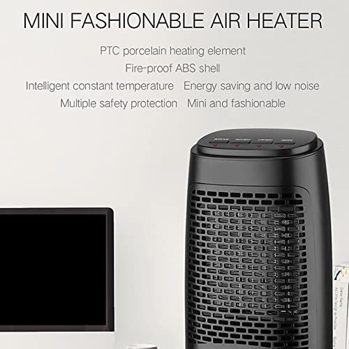 DUTUI Calentador Mini Hogar Calentador De Ahorro De Energía De Calor Rápido Calentador Eléctrico Calentador De Botón Portátil, Malla De Panal Para Mujeres