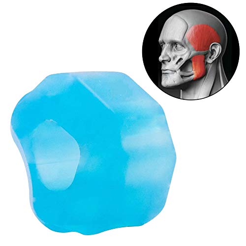 Ejercitador de mandíbula, rostro y cuello, Pelota de ejercicios para la línea de la mandíbula, Adelgaza y tonifica el rostro, Ejercitador facial