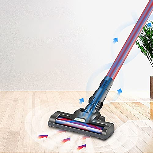 El aspirador cilíndrico, aspirador sin bolsa, potente, compacto y ligero, sin bolsa. Las boquillas para suelos son adecuadas para suelos duros y alfombras, con una fuerte succión. Filtro sanitario