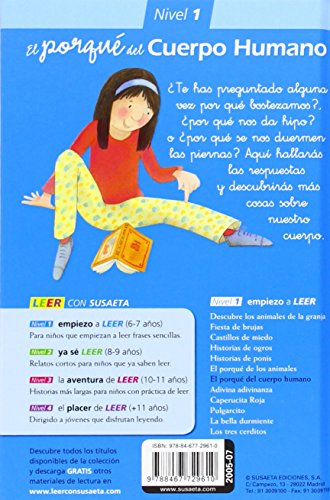 El porqué Del Cuerpo humano: Leer Con Susaeta - Nivel 1 (Empiezo a LEER con Susaeta - nivel 1)