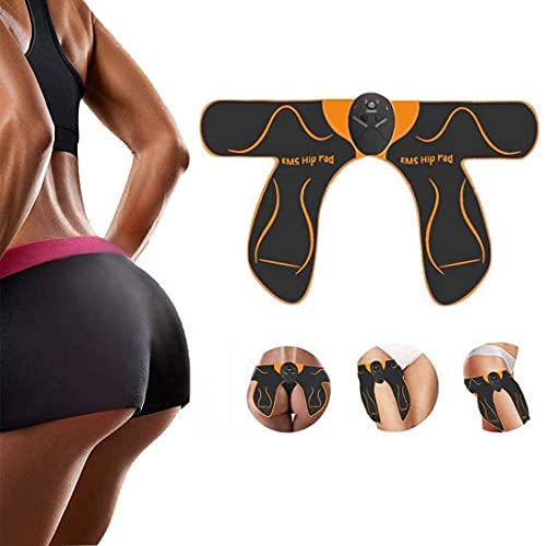 EMS Electroestimulador Muscular,EMS Electroestimulador Gluteos,Electroestimulador Muscular,Ejercicio Muscular y Quema de Grasa,Levantamiento de Glúteos/Modelado/Embellecimiento de Glúteos