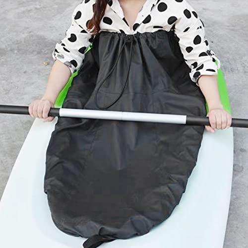 Falda de Kayak, Cubre Bañeras para Protección contra Salpicaduras, Impermeable, Nylon(Gris)