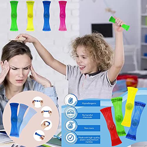 Fidget Toys Pack-Juguetes para aliviar el estrés, surtido de juguetes especiales para regalos de fiesta de cumpleaños, recompensas para el aula escolar, premios de carnaval, día del niño (28 piezas)