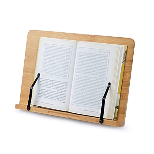 FOCCTS 34.1*24cm,Soporte Ajustable Ideal para Leer, Ver Videos, Estudiar,Sostener,Libros de Cocina,Notas Musicales,IPad y Tablet