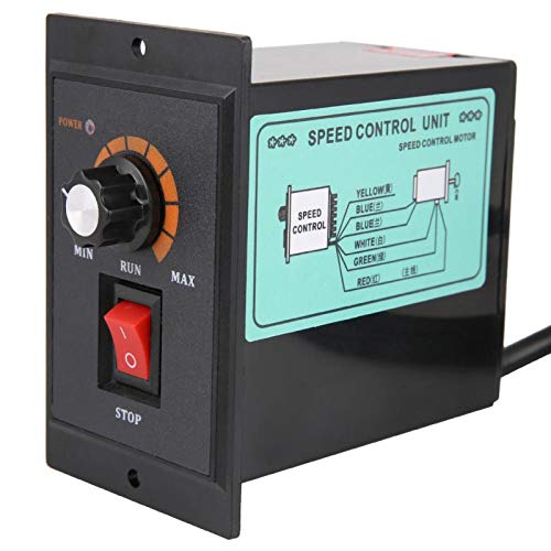 Forward and Reverse Control Motor Speed Controller AC 220V Motor Speed Controller Motor Numerical Control(500W)