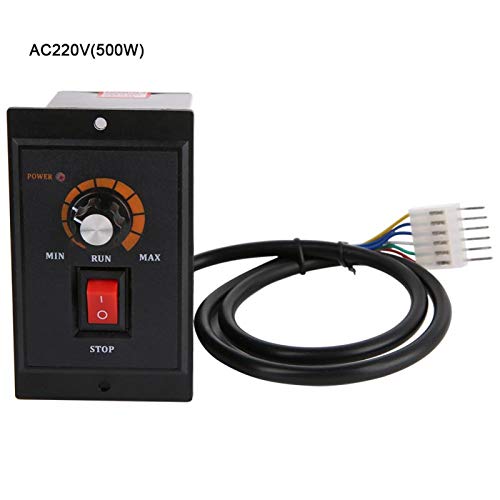 Forward and Reverse Control Motor Speed Controller AC 220V Motor Speed Controller Motor Numerical Control(500W)