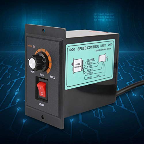 Forward and Reverse Control Motor Speed Controller AC 220V Motor Speed Controller Motor Numerical Control(500W)