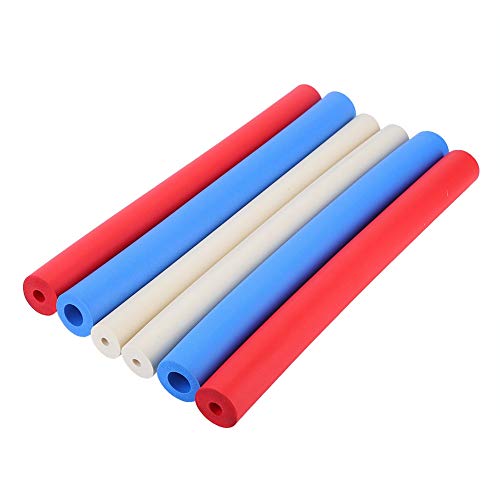 Funda con mango de espuma, conveniente mango antideslizante, seguro, 6 piezas, lápices, cepillos de dientes para utensilios, bolígrafos