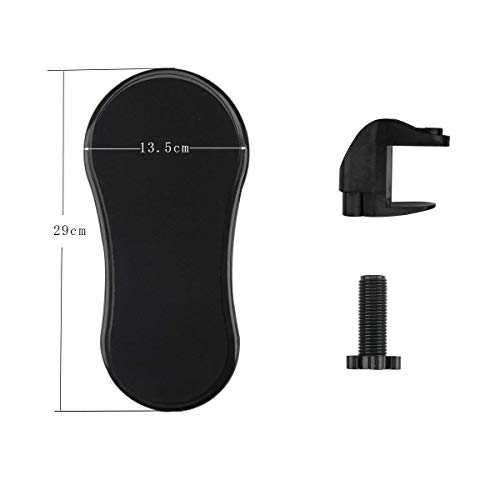 Funhoo Ordenador Reposabrazos Ajustable, Reposamuñecas Ordenador para Hogar y Oficina, Apoyabrazos Brazo Apoyo para la Muñeca