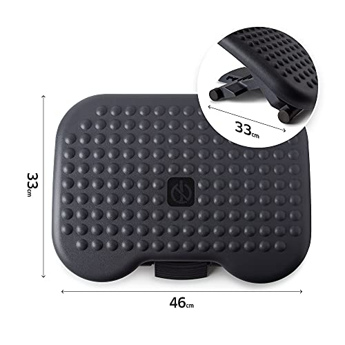 Gadgy Reposapies Trabajo Oficina | Reposa Pies para Escritorio Ergonomica | Hogar O La Oficina | Inclinable Y Ajustable En Altura