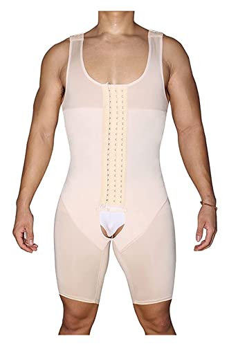 GDYJP Body for Hombres Pérdida de Peso COMPRESIÓN APROPIADA Abierta Cuerpo Cuerpo Completo FALTAWEET Control DE PUMANTE TRIENCIANTE DE CINA PLOS TAMAÑO (Color : Black, Size : 3XL)