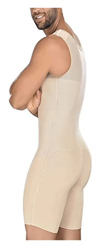 GDYJP Body for Hombres Pérdida de Peso COMPRESIÓN APROPIADA Abierta Cuerpo Cuerpo Completo FALTAWEET Control DE PUMANTE TRIENCIANTE DE CINA PLOS TAMAÑO (Color : Beige, Size : XXXX-Large)
