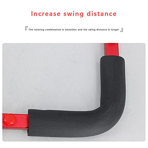 Golf Net Red Rotator Swing Practice Ejercicio Codo De Cintura De Cintura Gira Gira La Cintura para Mejorar El Entrenamiento Ondulado,02