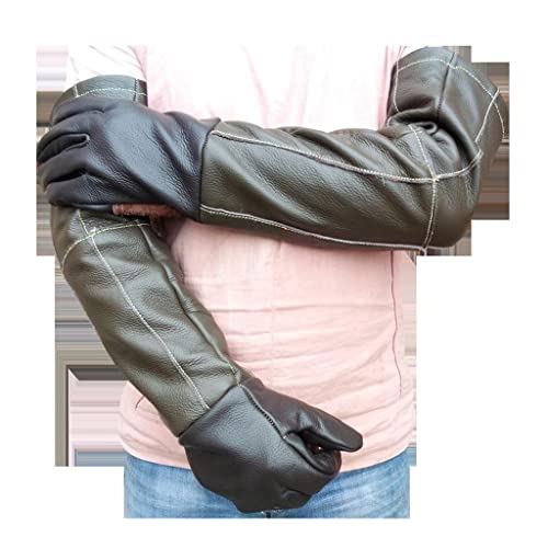 Guantes de Trabajo Limpie Los Gatos Y Los Perros For Que Se Rasque For Prevenir Los Gatos Y Los Pinceles Guantes De Perro Anti-bocado Protectores Protectores Suministros Pet Peine