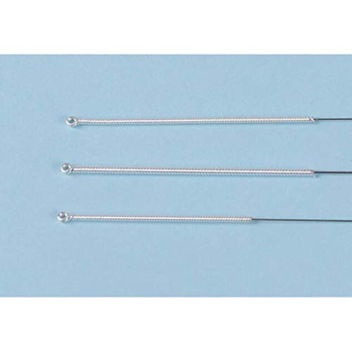 HEALLILY 100Pcs 0? Suministros de Agujas de Masaje Estériles Desechables de 25X13mm para La Salud.