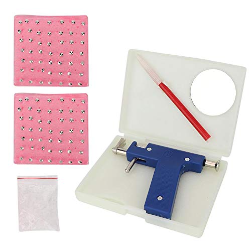 Herramienta de perforación de agujeros de oído - Herramienta de perforación de cuerpo sin dolor profesional Herramienta de perforación de agujeros de oído de ombligo de nariz