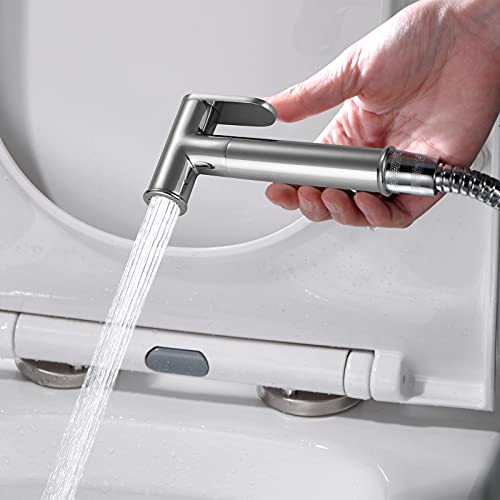 Ibergrif M22015R - Monomando Empotrar para Bidé WC, Grifo de Bidet para Agua Sola, Cromo, Plata