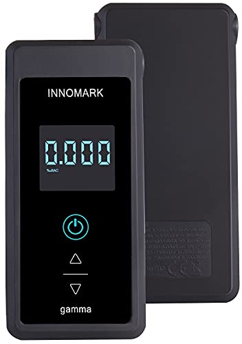 Innomark Gamma Alcoholímetro Digital - Sensor Electroquímico - Alta Precisión - Diseño Ligero - Portátil y Manejable