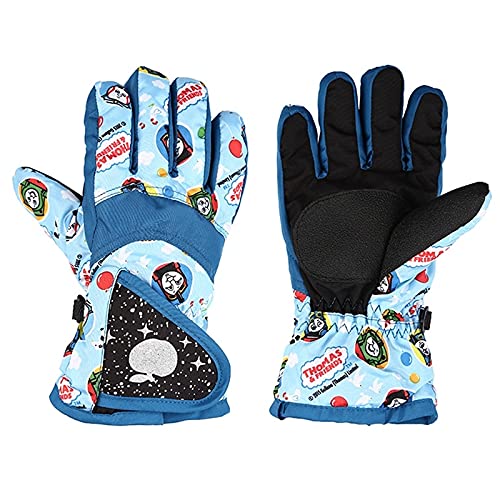 Invierno cálido Snowboard Guantes de esquí Niños Niños Mitones de Nieve Esquí Impermeable Aire Respirable M/L -a33-L