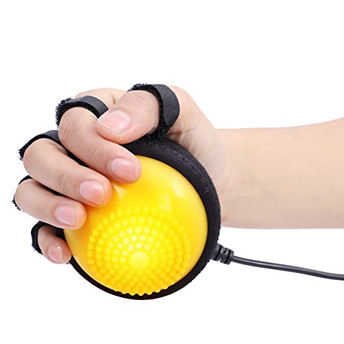 Juego de entrenador de mano entrenador de dedos, dispositivo de entrenamiento de dedos, dispositivos de entrenamiento de dedos, férula de bola, hemiplejía de mano, entrenamiento de rehabilitación(EU)