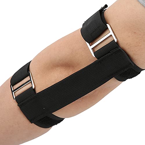 JYLSYMJa Corrector de Codo, Ayuda de Entrenamiento de Swing de Golf, práctica Recta, Corrector de Codo, Herramienta de Soporte de Entrenamiento de Brazo, Negro