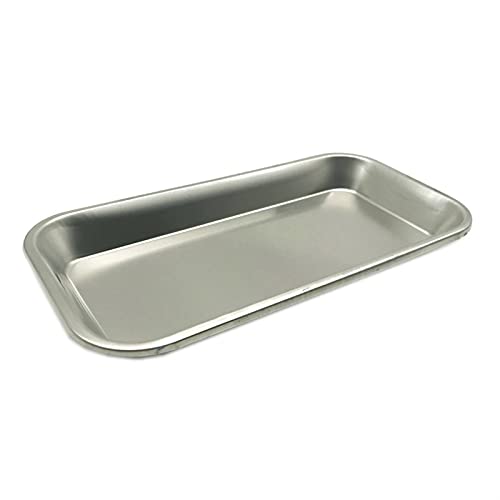 L1YAFYA 10pcs Médico Bandeja quirúrgica Herramientas de Instrumento de Laboratorio Dental Acero Inoxidable Placa Cuadrada Dental