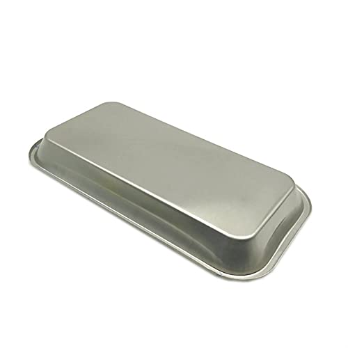 L1YAFYA 10pcs Médico Bandeja quirúrgica Herramientas de Instrumento de Laboratorio Dental Acero Inoxidable Placa Cuadrada Dental