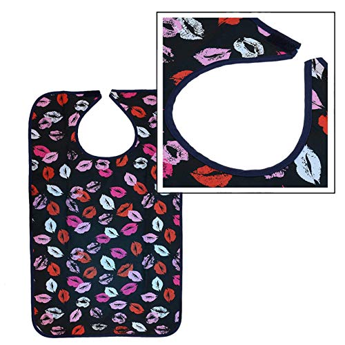 LHKJ Baberos Impermeables, Baberos Reutilizables Impermeables para Adultos, Lavables, para Migas