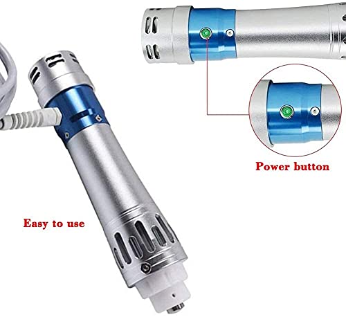 LHMYHHH Máquina de Terapia de Ondas de Choque extracorpórea, masajeador Multifuncional para aliviar el Dolor ED para Fascitis Plantar, Dolor de talón, tendinitis, Dolor de Codo