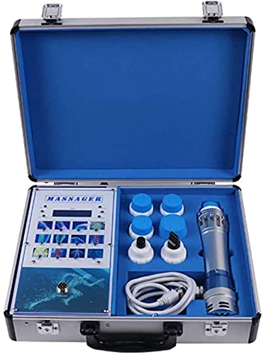 LHMYHHH Máquina de Terapia de Ondas de Choque extracorpórea, masajeador Multifuncional para aliviar el Dolor ED para Fascitis Plantar, Dolor de talón, tendinitis, Dolor de Codo