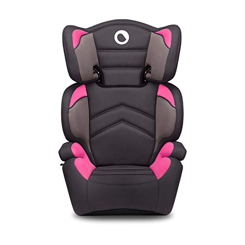 LIONELO Lars silla coche grupo 2-3 para niños 15-36 kg regulación de altura del reposacabezas en 6 niveles montaje con cinturones estructura ImpactGuard