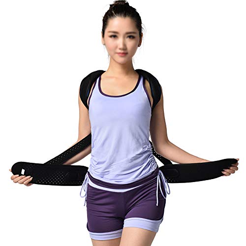 LIYG Ortesis Espinal Cinturón De Corrección De Postura Niños Adultos Corrección De La Cifosis De Nuevo Cinturón De Corrección De La Buena Postura Unisex (Size : M (Height:160-175cm))