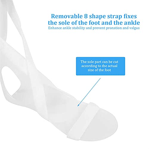 LIZHE Soporte de Gota de pie Sabrabilizador de pies Perspieta ortopédica Pie de Gota de Tobillo Corrector Corrector Soporte Splint Tobillo Foot Ortesis Enderezadora Abrazadera