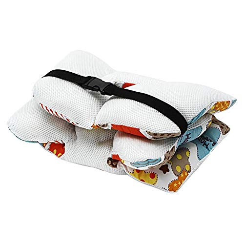 LYYAN Estera Colchoneta Silla de Paseo Universal Invierno Espesar Respirable Algodón Cojín para Silla de Coche Silla de Paseo Silla Alta Carritos Bebé Reductores de Asiento Almohada de Enfermería