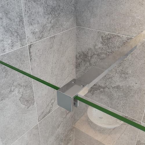 Mamparas de Ducha Pantalla Panel Fijo 8mm Antical - Barra 90cm - 90x190cm