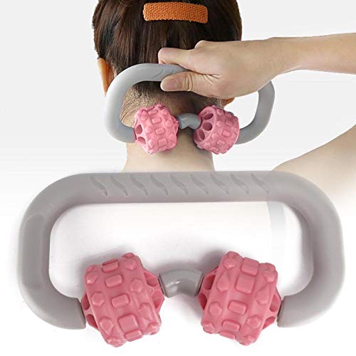 Masajeador de percusión Máquina de masaje corporal portátil para relajación corporal para acelerar la recuperación para aliviar el dolor y eliminar el dolor(Cherry blossom powder)