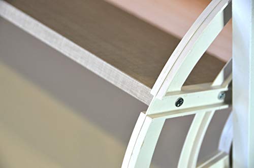 MUEBLECASA - Zapatero KIT 2 cajoneras con doble fila, hasta 12 pares, madera, Alto 83cm x Ancho 60cm x Fondo 24cm, Blanco