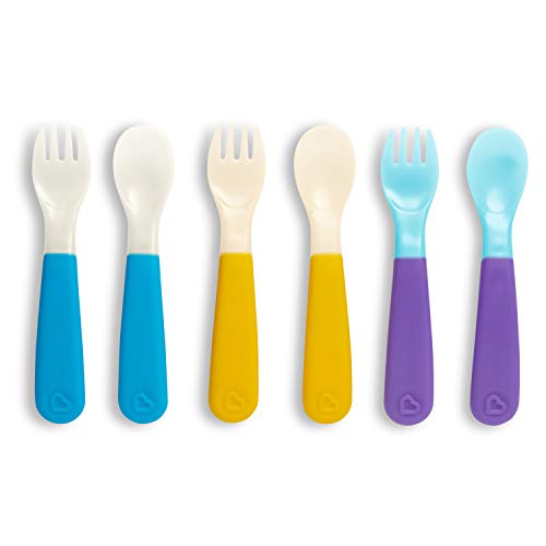 Munchkin 012536 - Cubiertos Infantiles Que Cambian De Color, Unisex