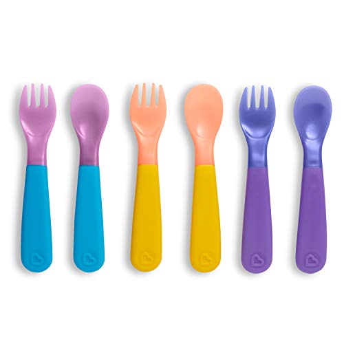 Munchkin 012536 - Cubiertos Infantiles Que Cambian De Color, Unisex