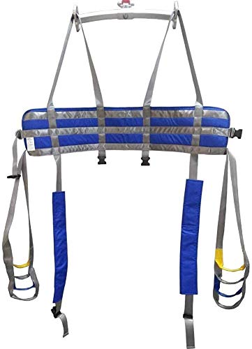 N\A AY Cuerpo Completo Elevación Paciente eslingas del Muslo de la Cadera de la Cintura Posterior Lumbar Soporta Permanente Ayudas Formadores Ejercicio de piernas con Acolchado de búfer en el Pecho