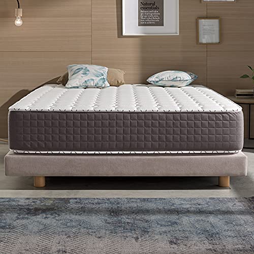 Naturalex | Extrafresh | Colchón 150x200 Cm Máxima Transpiración Sensación Fresca | Última Generación Látex BiAlveolar | Mejorado Distribución Soporte Lumbar | Ergonómico | Hipoalergénico | Oekotex